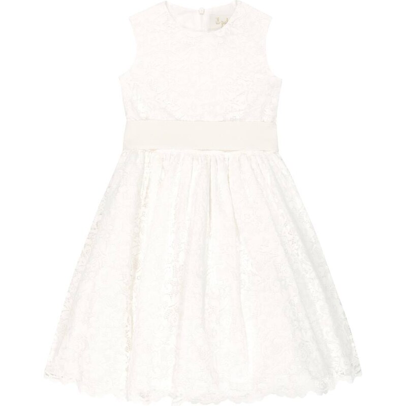 Il Gufo Cotton-blend lace dress