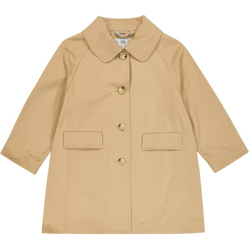 Il Gufo Cotton gabardine trench coat