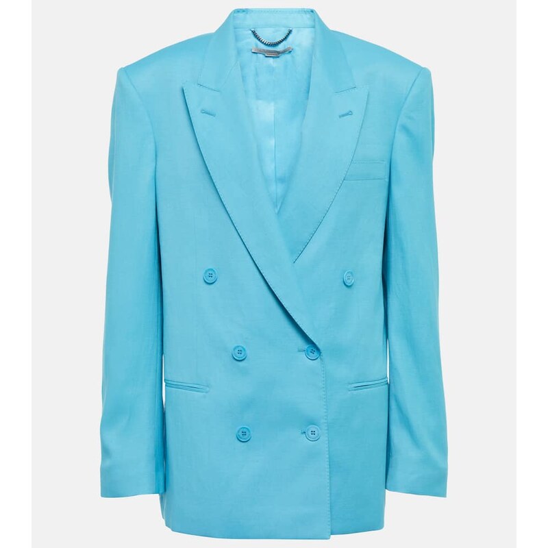 Dámská saka Stella McCartney v modré barvě