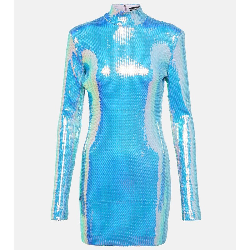 David Koma Sequined minidress