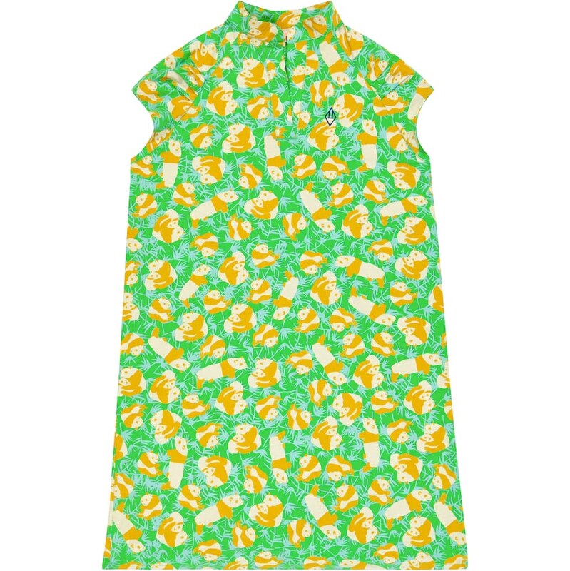 The Animals Observatory Swallow printed cotton tunic dress