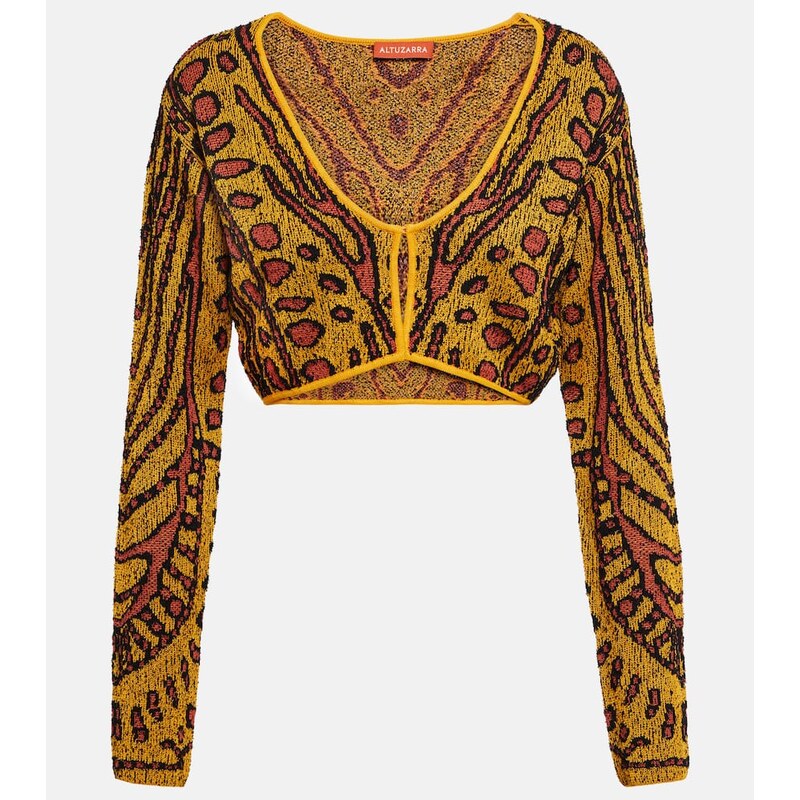 Altuzarra Damisi cropped cardigan