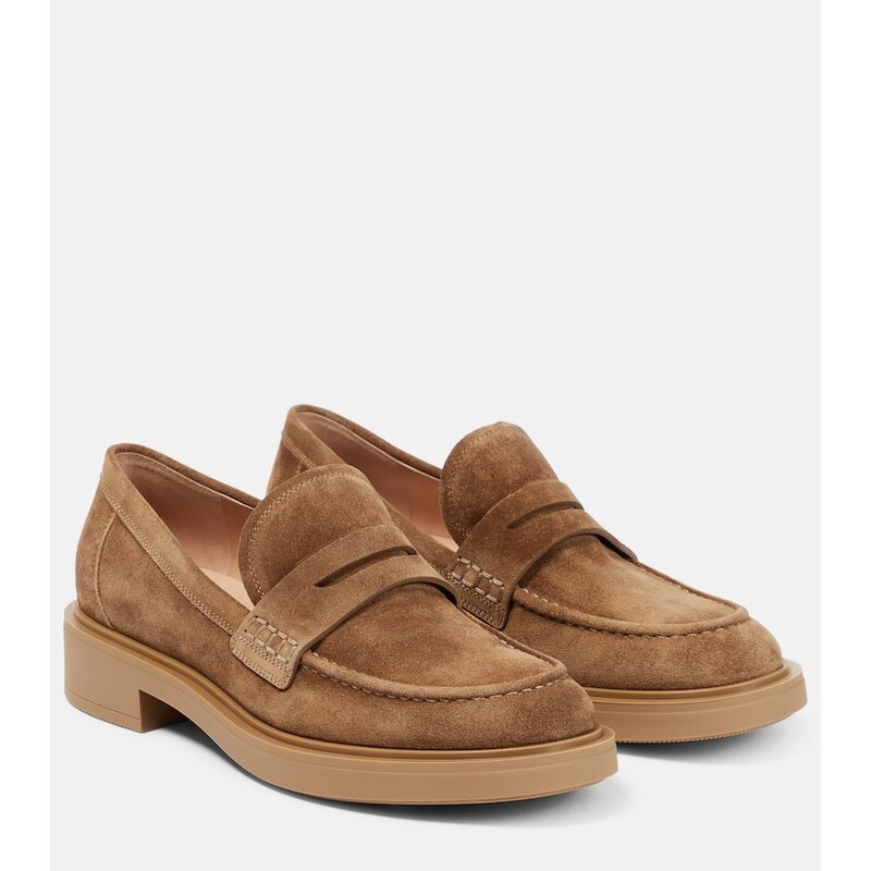 Gianvito Rossi Harris suede loafers