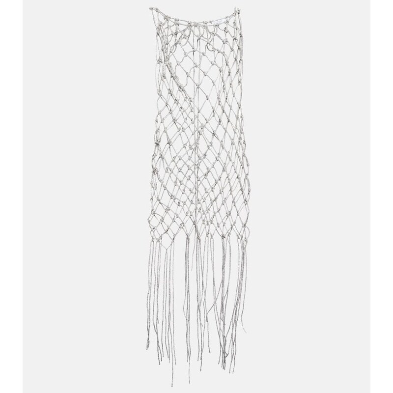 Giuseppe di Morabito Crystal-embellished minidress