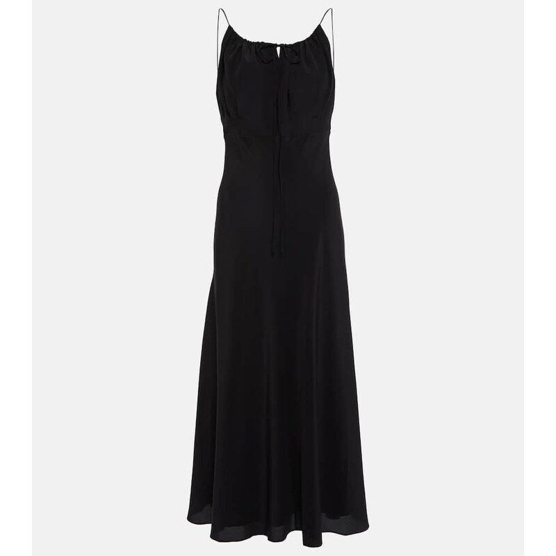Toteme Halterneck silk maxi dress