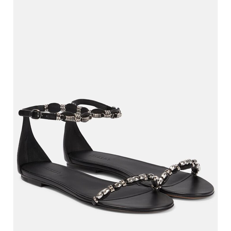 Isabel Marant Embellished leather sandals