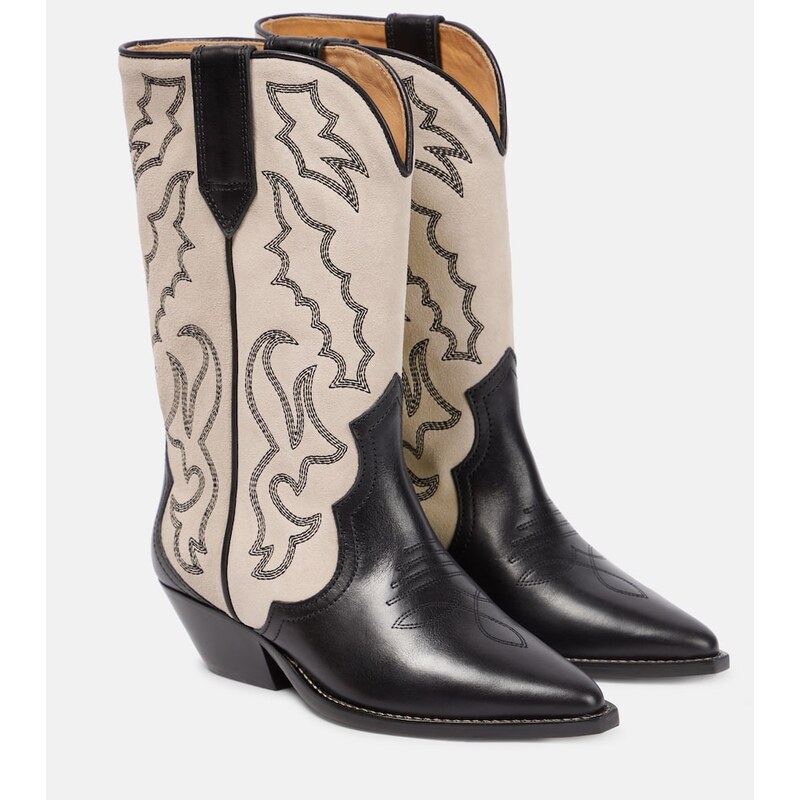 Isabel Marant Duerto leather cowboy boots
