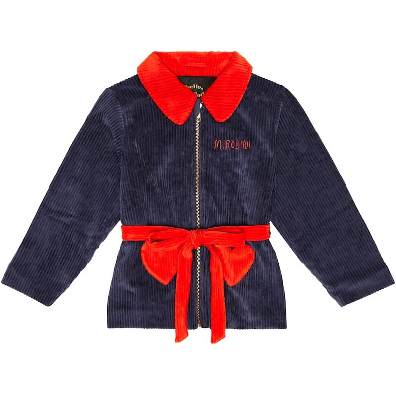 Mini Rodini Belted corduroy jacket