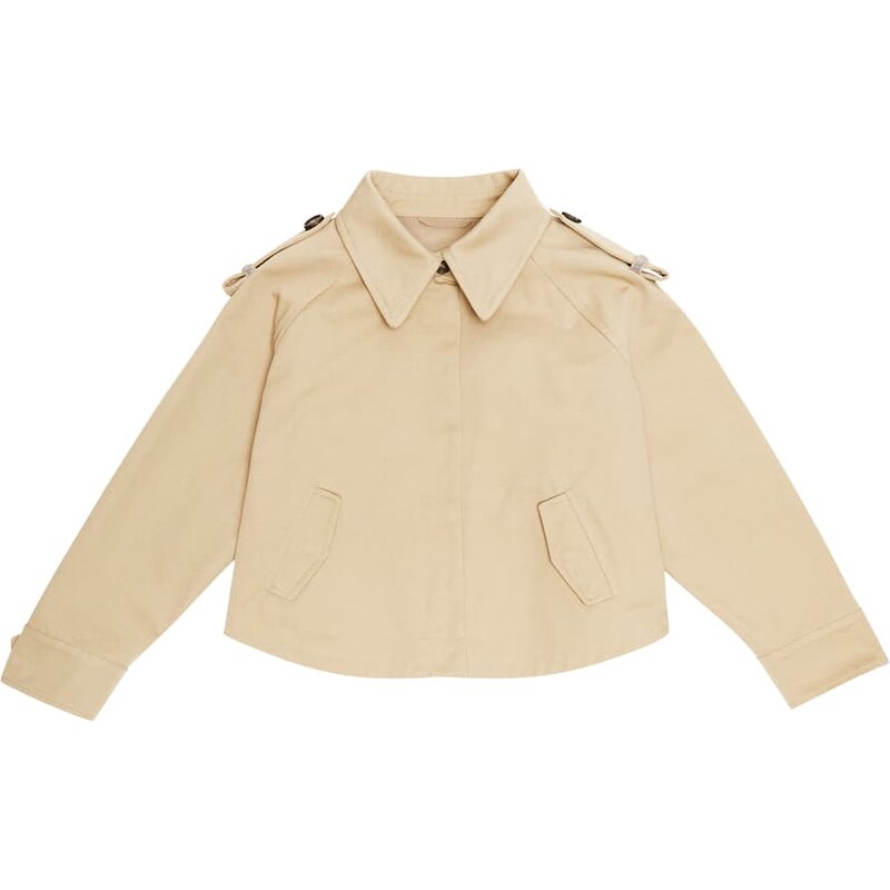 Brunello Cucinelli Kids Cotton gabardine jacket