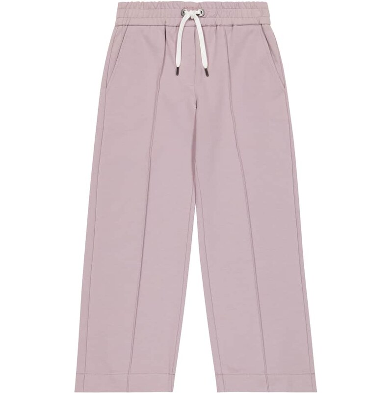 Brunello Cucinelli Kids Cotton jersey sweatpants