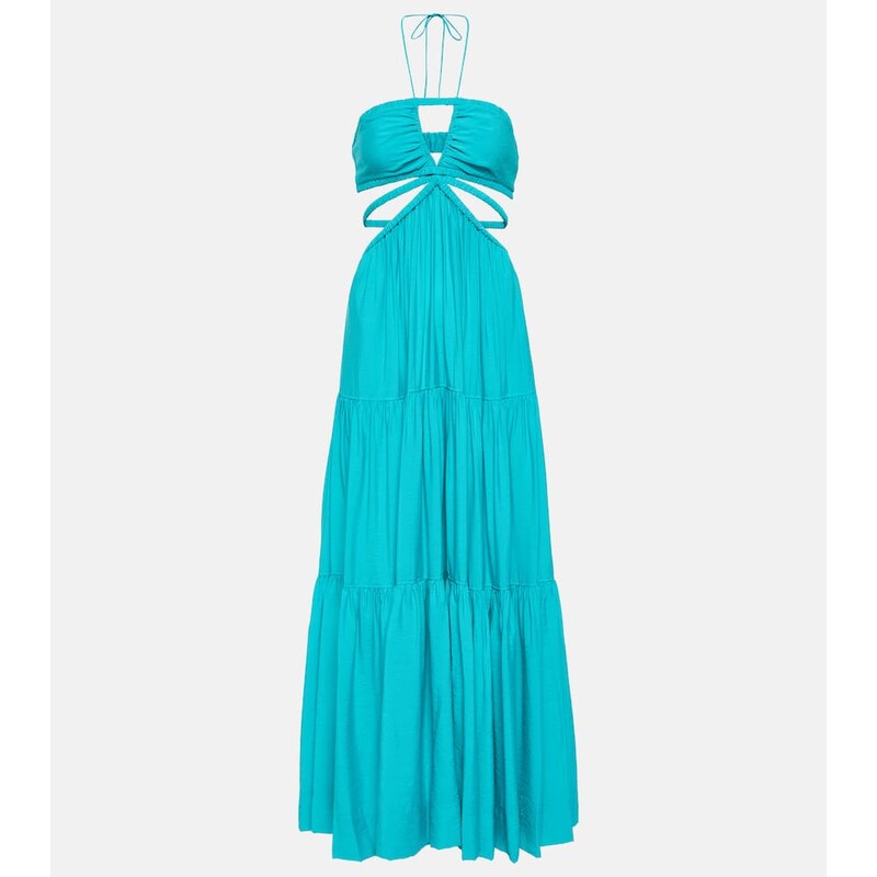 Simkhai Laurel halterneck cutout maxi dress