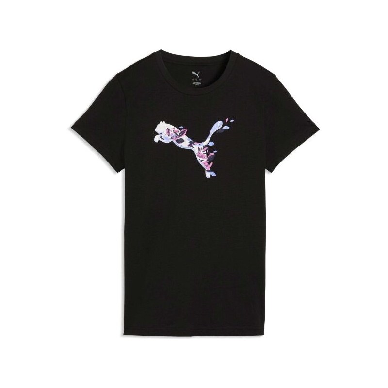 Puma GRAPHICS FLORAL CAT TEE Dámské triko
