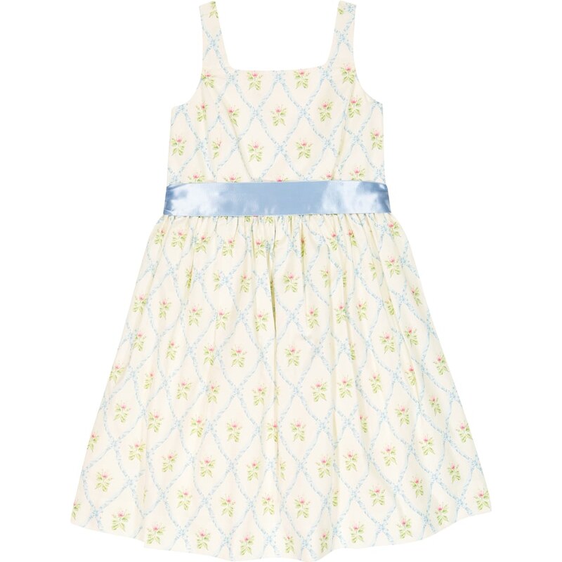 Polo Ralph Lauren Kids Printed cotton and silk dress