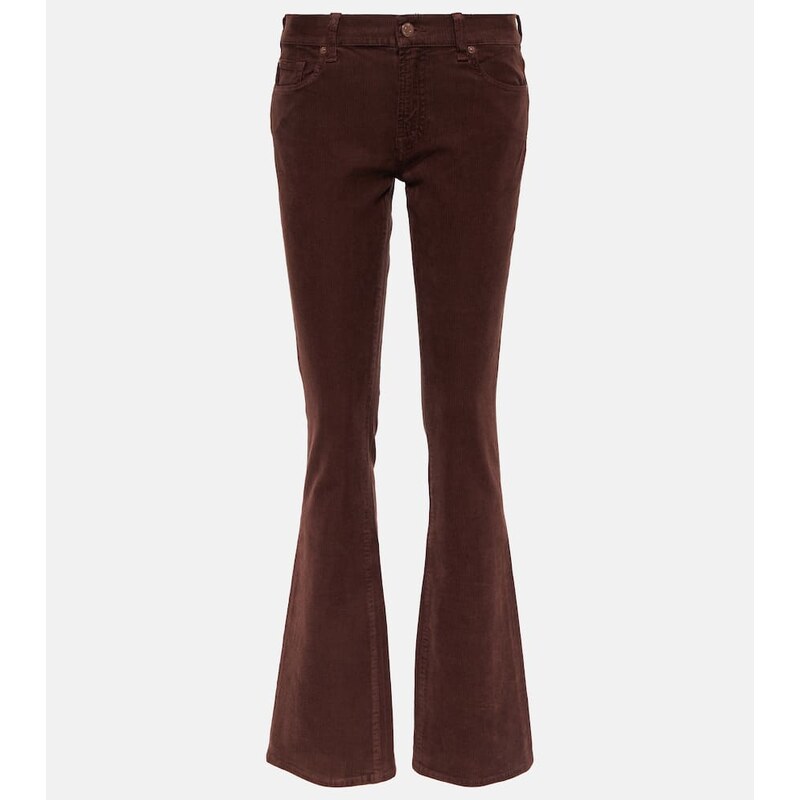 7 For All Mankind Mid-rise flared jeans