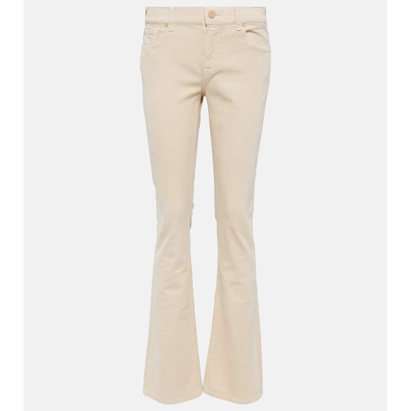 7 For All Mankind Mid-rise flared jeans
