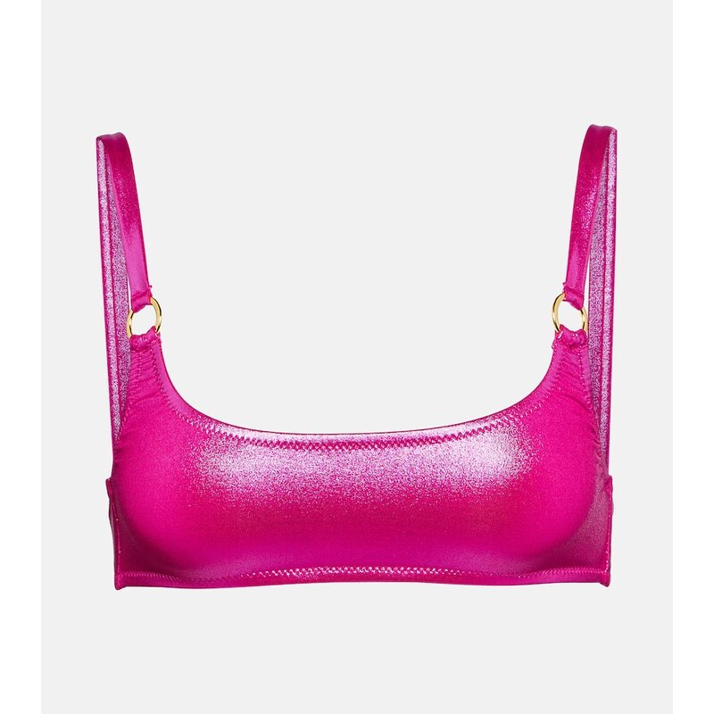 Melissa Odabash Bari metallic bikini top