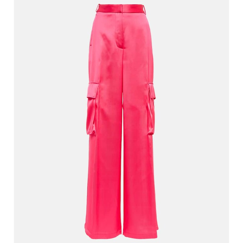 Versace Satin cargo pants
