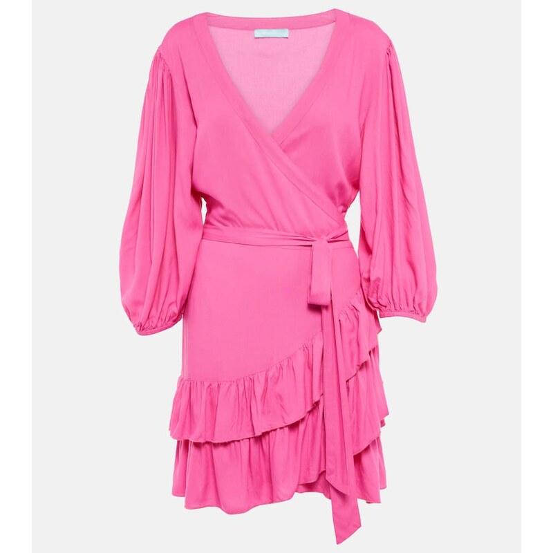 Melissa Odabash Tabitha cotton wrap minidress