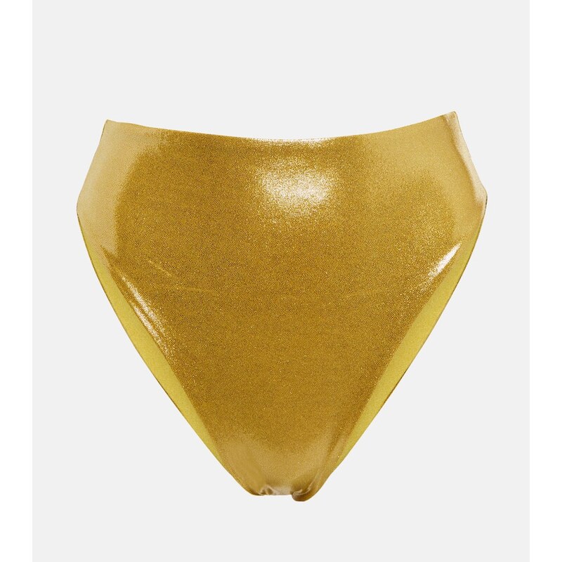 Jade Swim Incline high-rise bikini bottoms