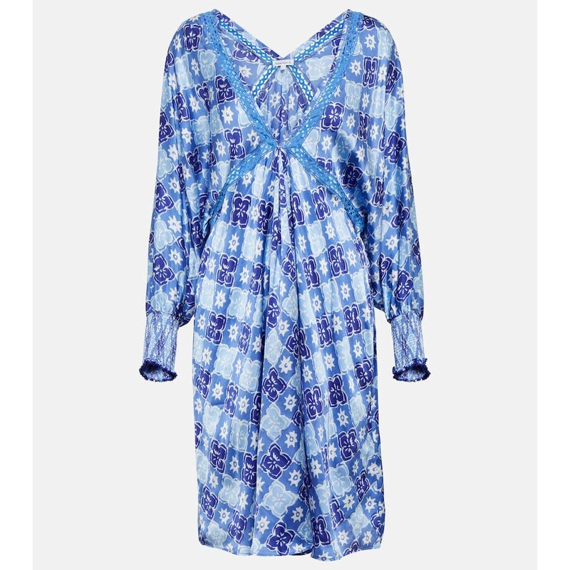 Poupette St Barth Allegra asymmetrical minidress