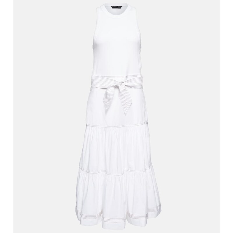 Veronica Beard Austyn cotton-blend midi dress