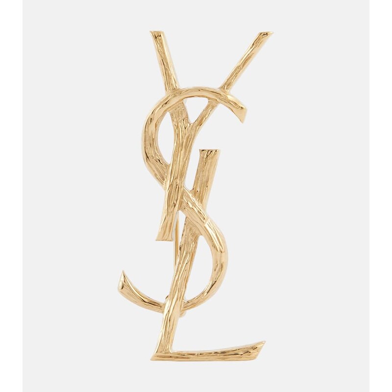 Saint Laurent Monogram brooch