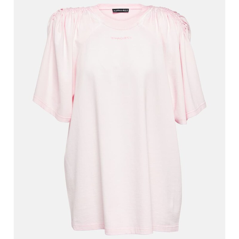 Y/Project Embroidered cotton top