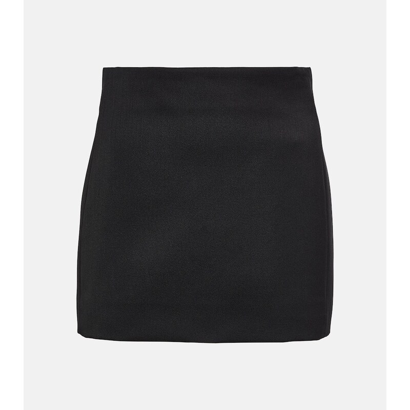 Wardrobe.NYC Wool miniskirt