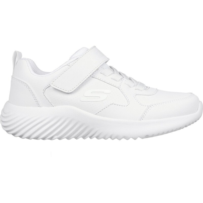 Skechers Chlapci Bounder - Power Study Shoes v Bílý, Velikost 33