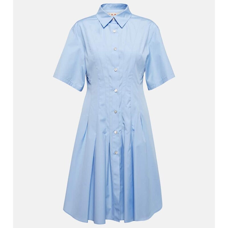 Marni Cotton poplin shirt dress