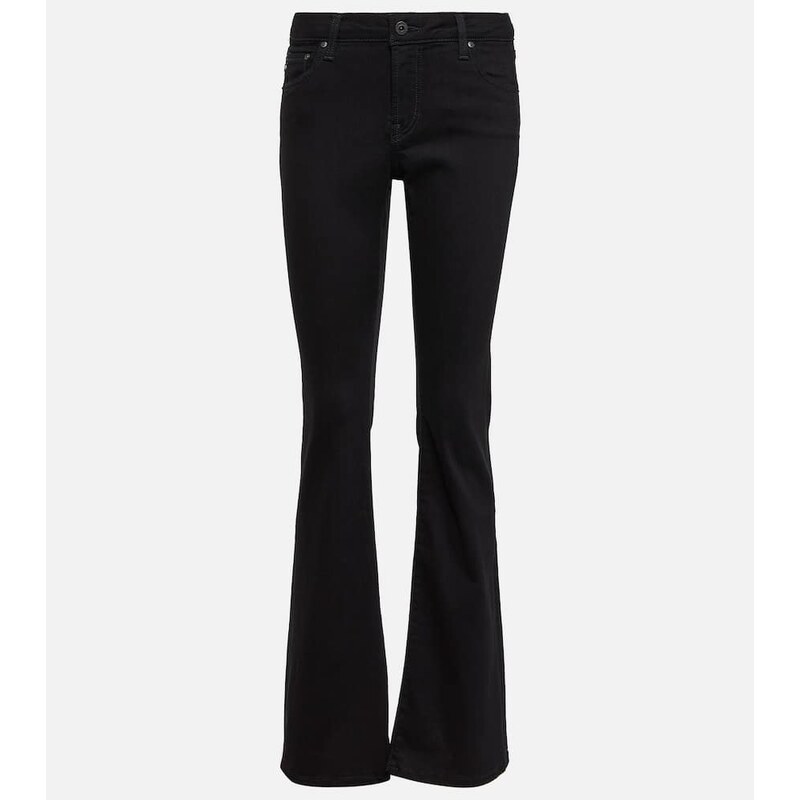 AG Jeans Low-rise flared jeans