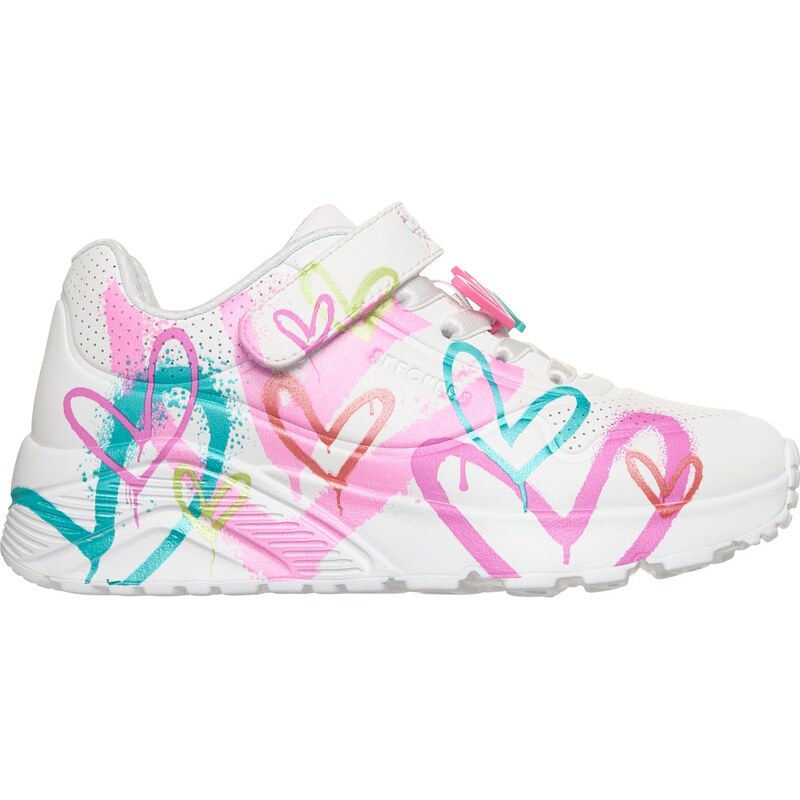 Skechers DÃ­vky JGoldcrown: UNO Lite - Heart Status Shoes v