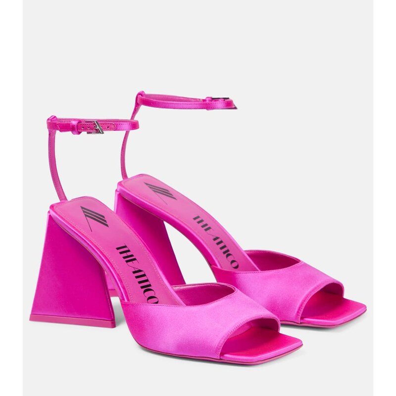 The Attico Piper fluo high sandals 85mm