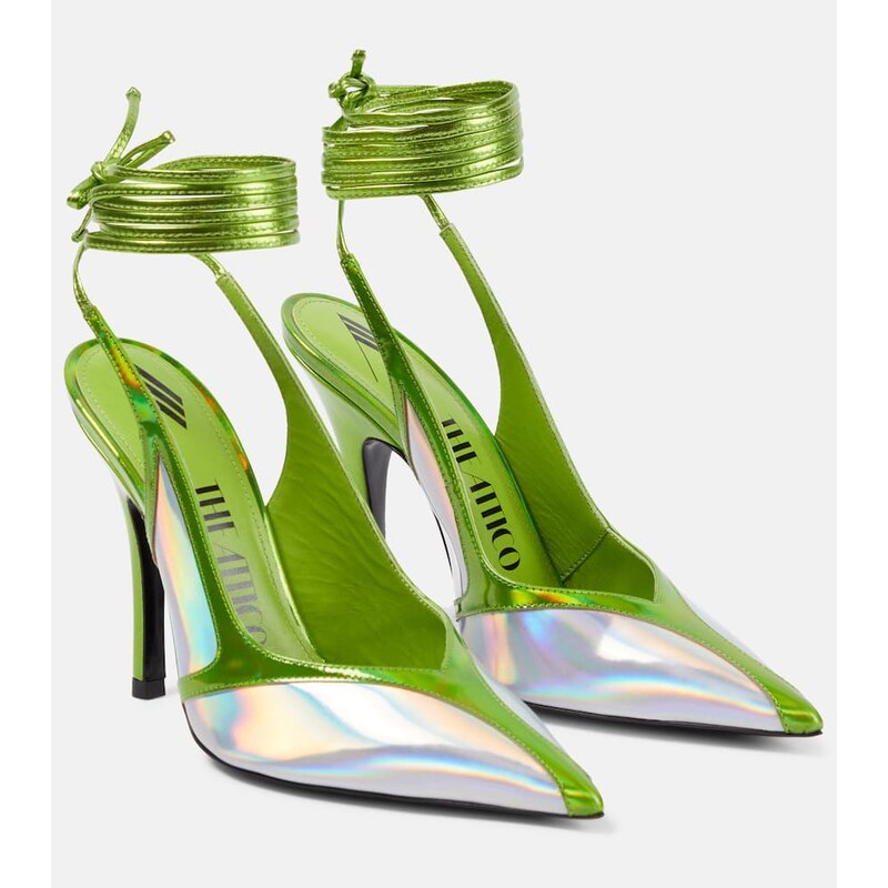 The Attico Venus leather pumps