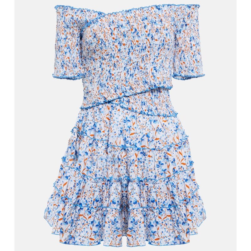 Poupette St Barth Soledad floral cotton minidress