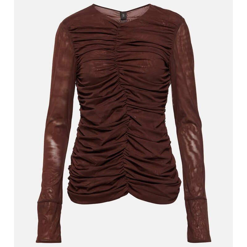 SIR Jacques gathered mesh top