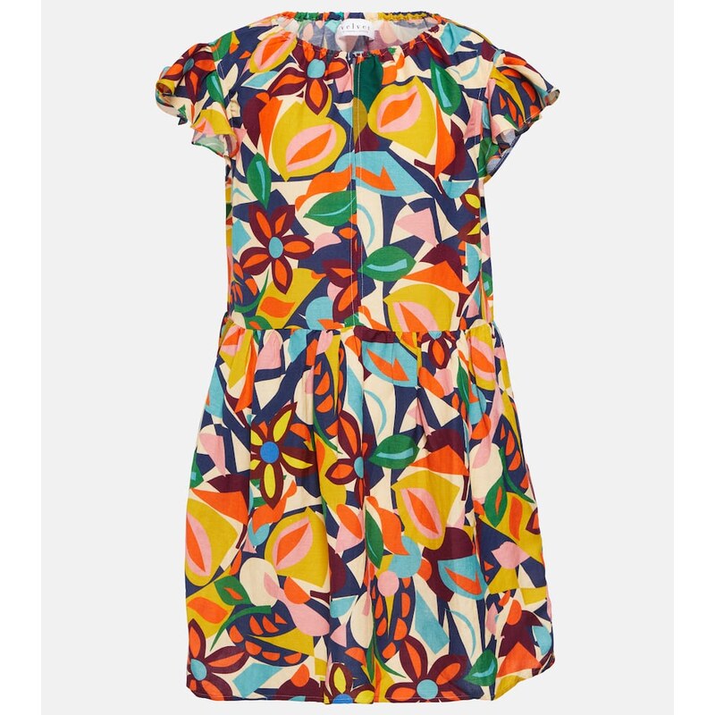 Velvet Alexandra printed minidress