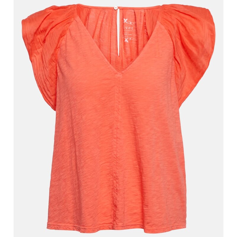 Velvet Carly cotton top