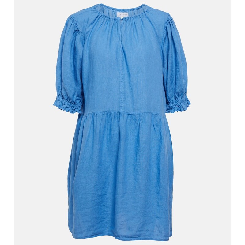 Velvet Kailani linen minidress