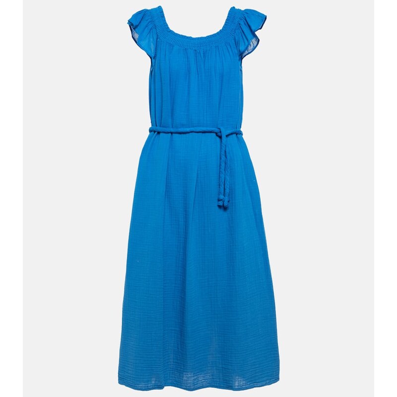 Velvet Justine cotton midi dress