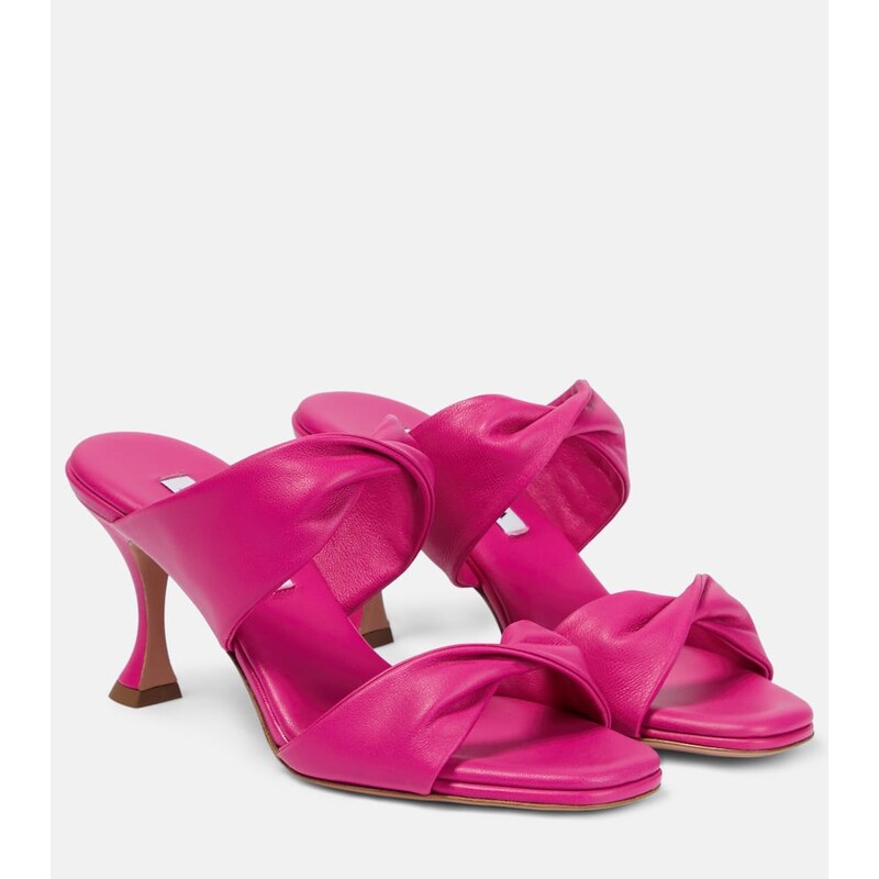 Aquazzura Twist leather sandals