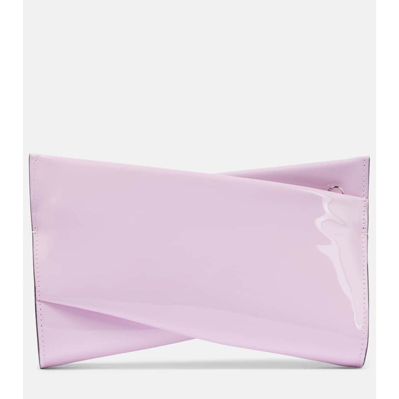 Christian Louboutin Loubitwist Small patent leather clutch