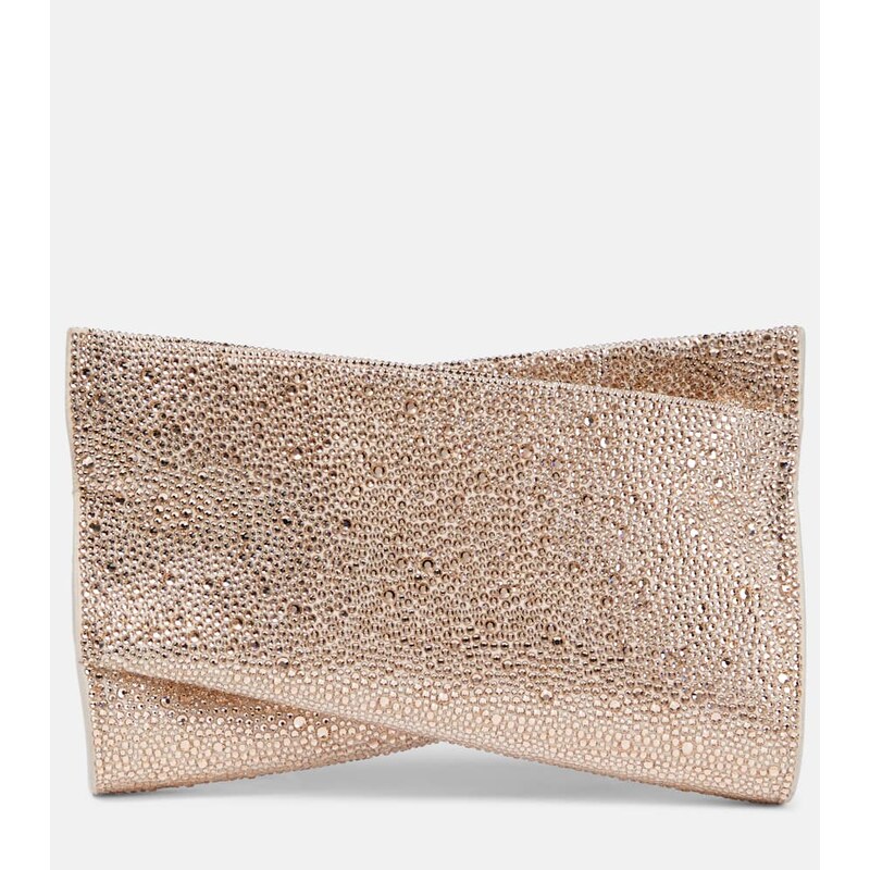 Christian Louboutin Loubitwist Small embellished clutch
