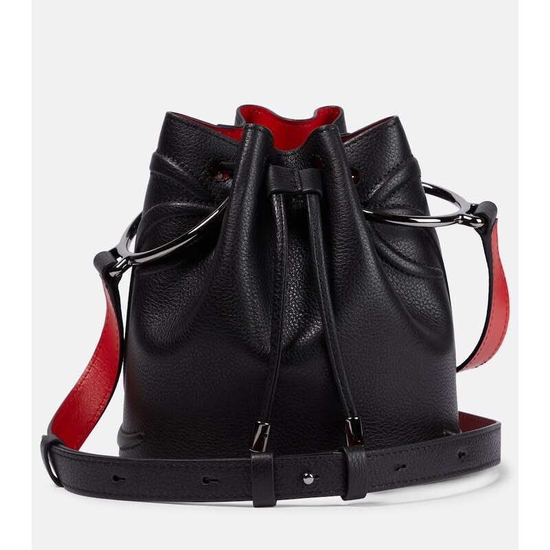 Christian Louboutin By My Side leather bucket bag