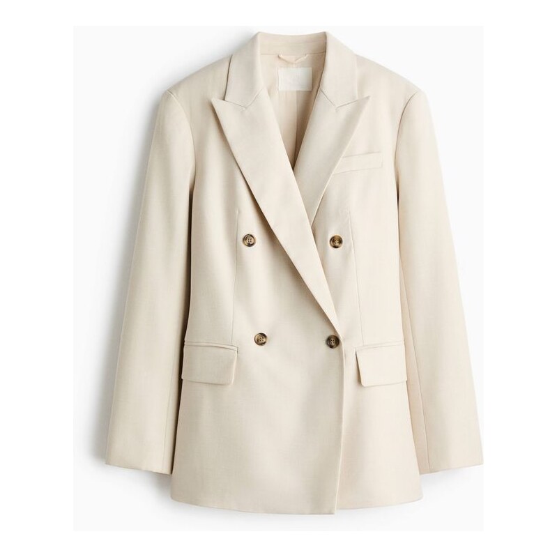 H&M - Dvouřadové sako - béžová 113270362