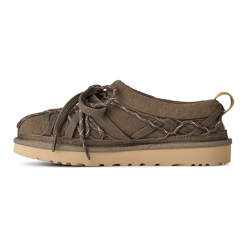 Semišové papuče UGG W Tasman Lace
