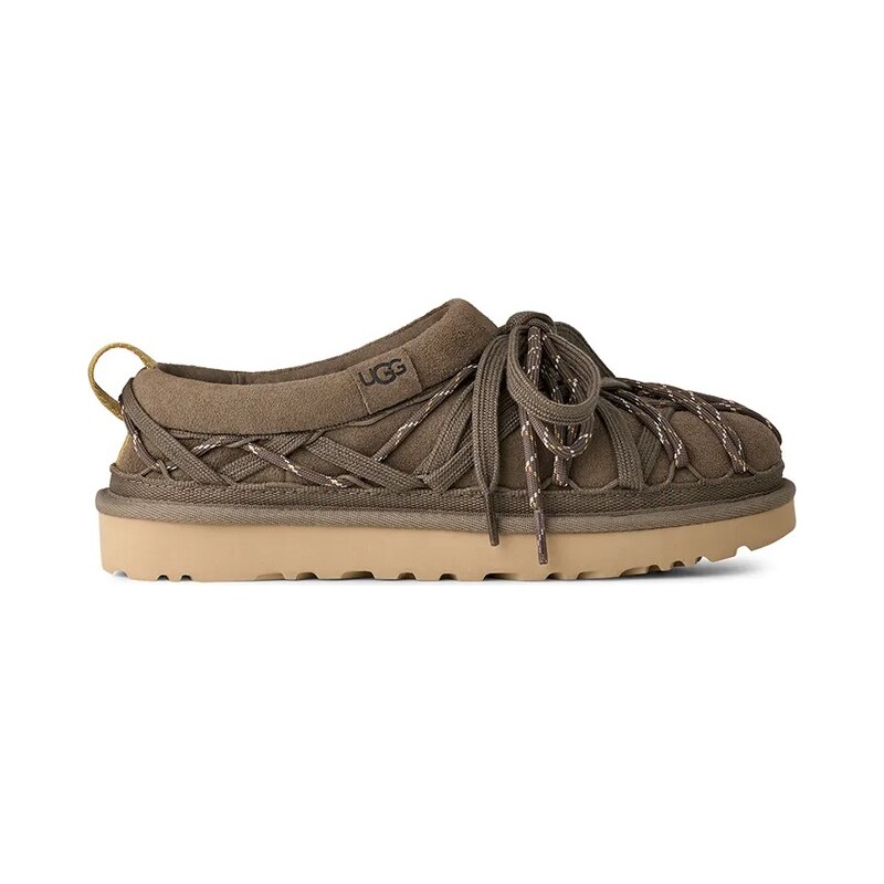 Semišové papuče UGG W Tasman Lace