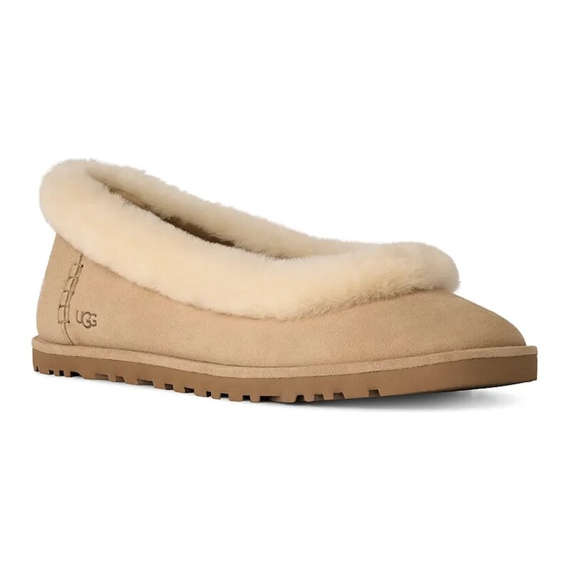 Semišové baleríny UGG W Zora Ballet Flat