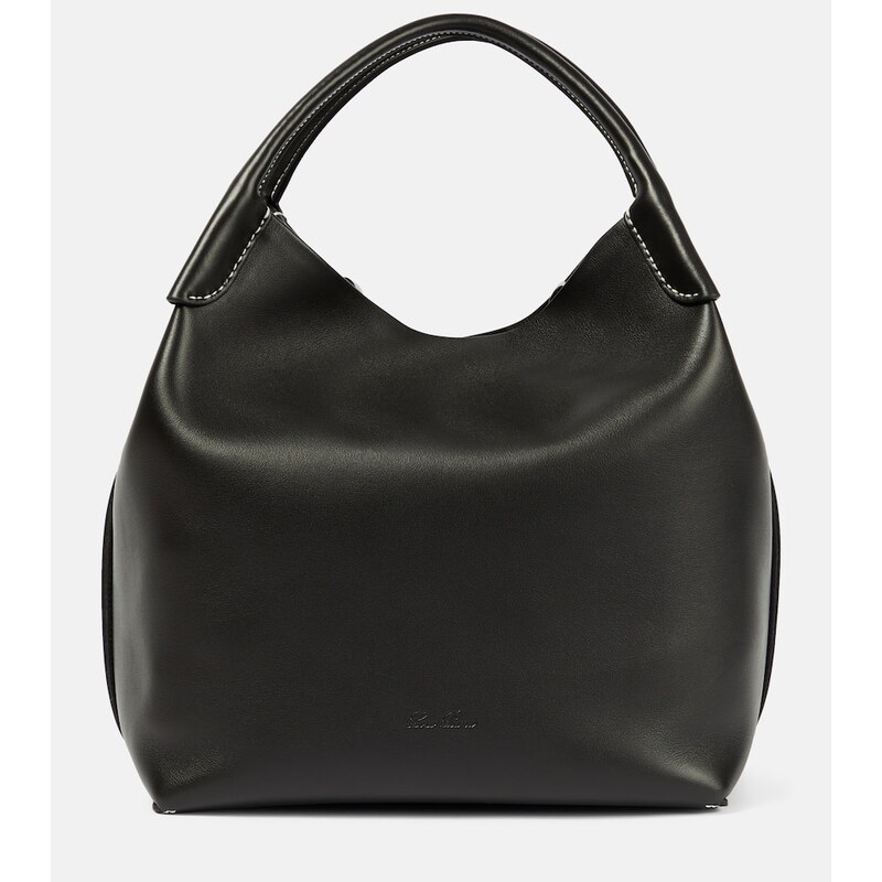 Loro Piana Bale Large leather tote bag