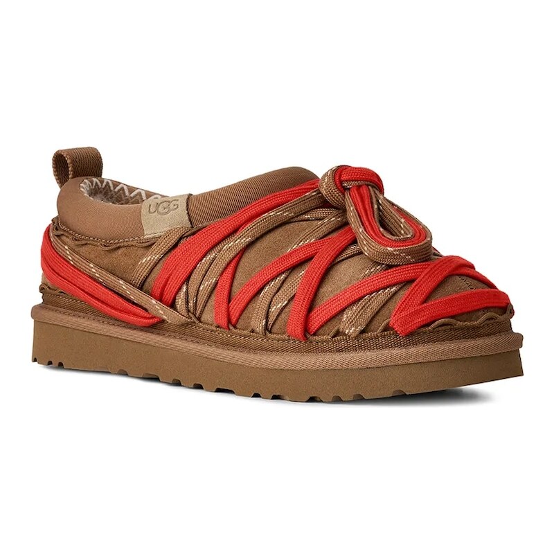 Semišové papuče UGG M Tasman Lace